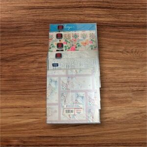NEW Vintage Old Stock Carlton Cards & Image Craft Wedding Flat Sheet Gift Wrap